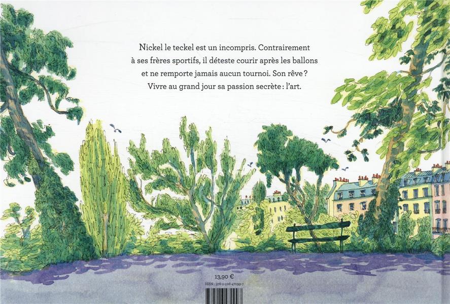 Back cover of Nickel le teckel