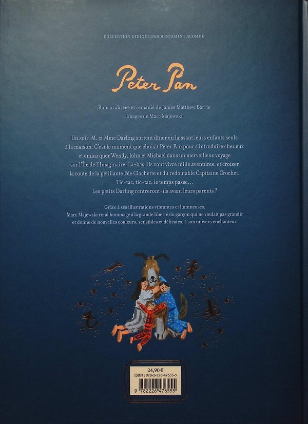 Back cover of Peter Pan