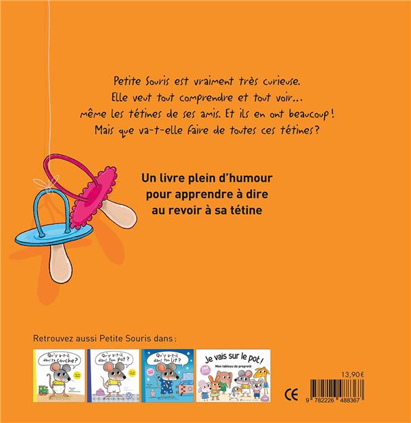 Back cover of Où est ta tétine ?