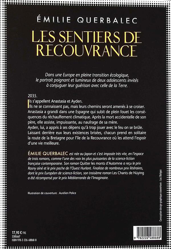 Back cover of Les sentiers de recouvrance