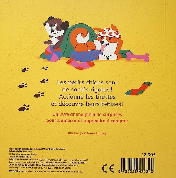 Back cover of Chiots rigolos