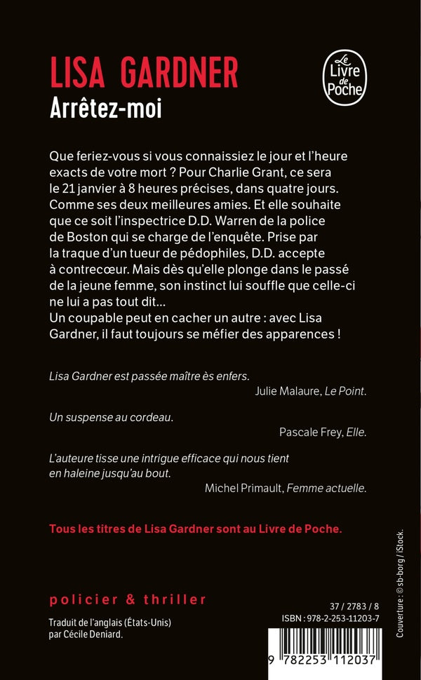 Back cover of Arrêtez-moi