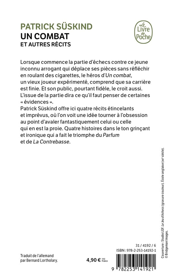 Back cover of Un combat