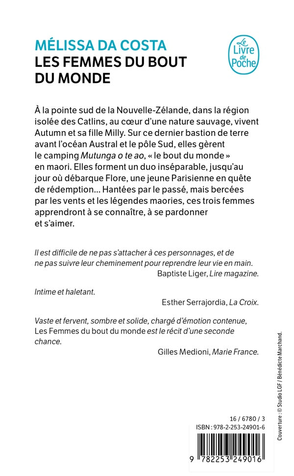 Back cover of Les Femmes du bout du monde