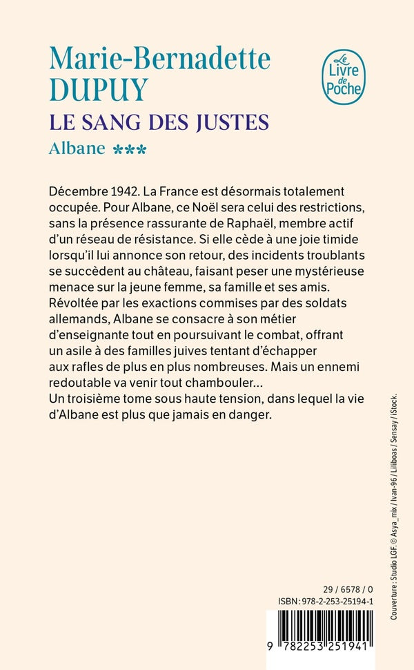 Back cover of Albane Tome 3 : Le Sang des Justes