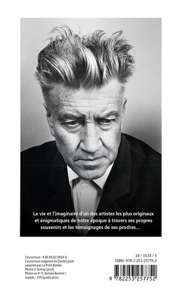 Back cover of L'espace du rêve (traduction conjointe Carole Delporte et Hel Guedj)