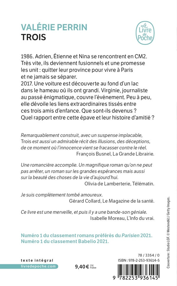 Back cover of Trois