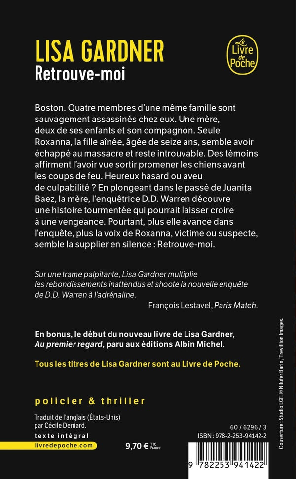Back cover of Retrouve-moi