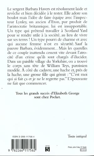 Back cover of Enquête dans le brouillard