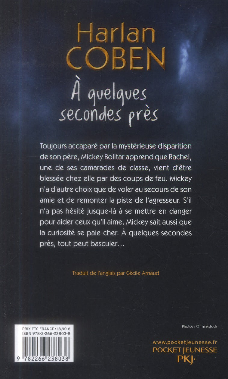Back cover of à quelques secondes près
