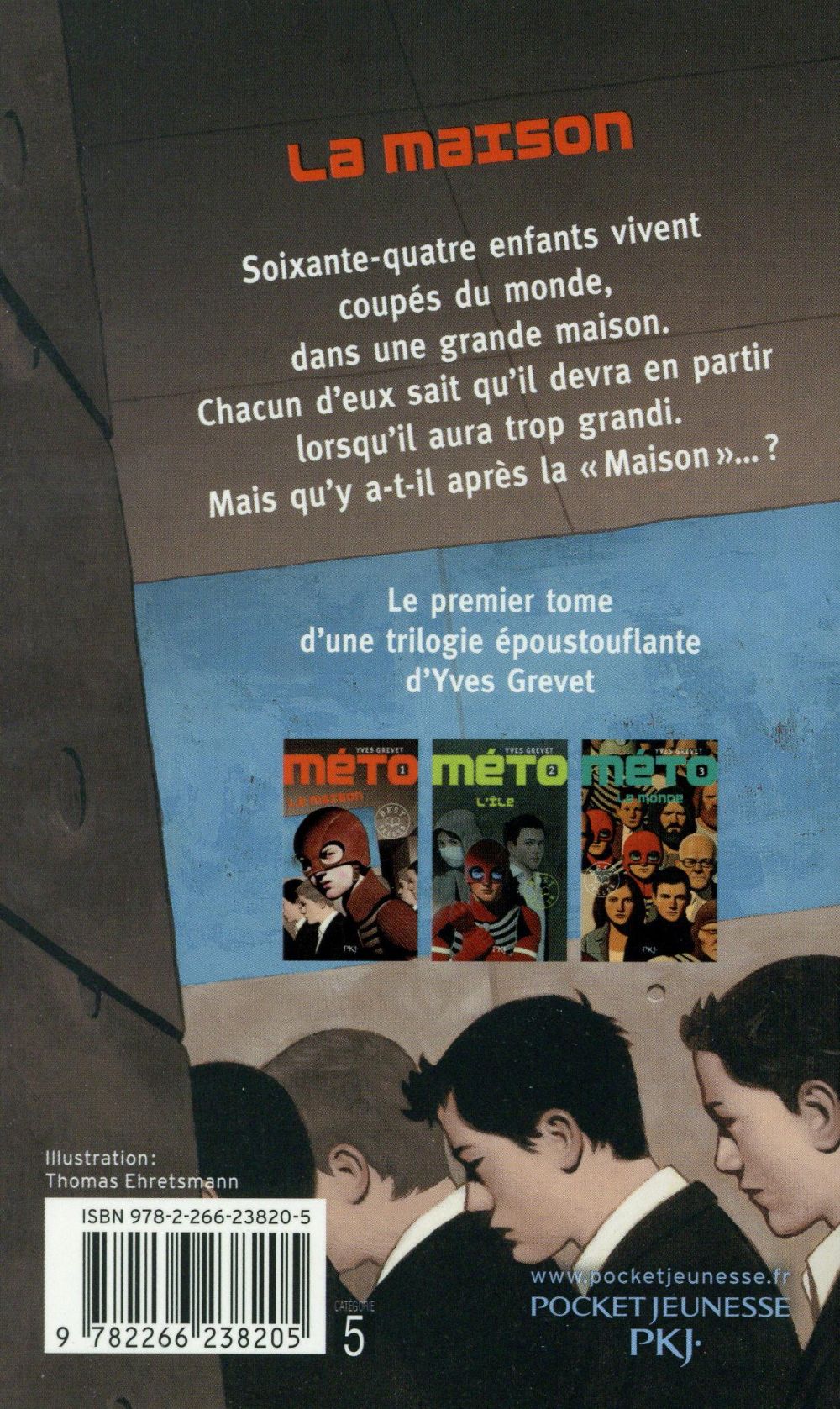 Back cover of Méto Tome 1 : la maison