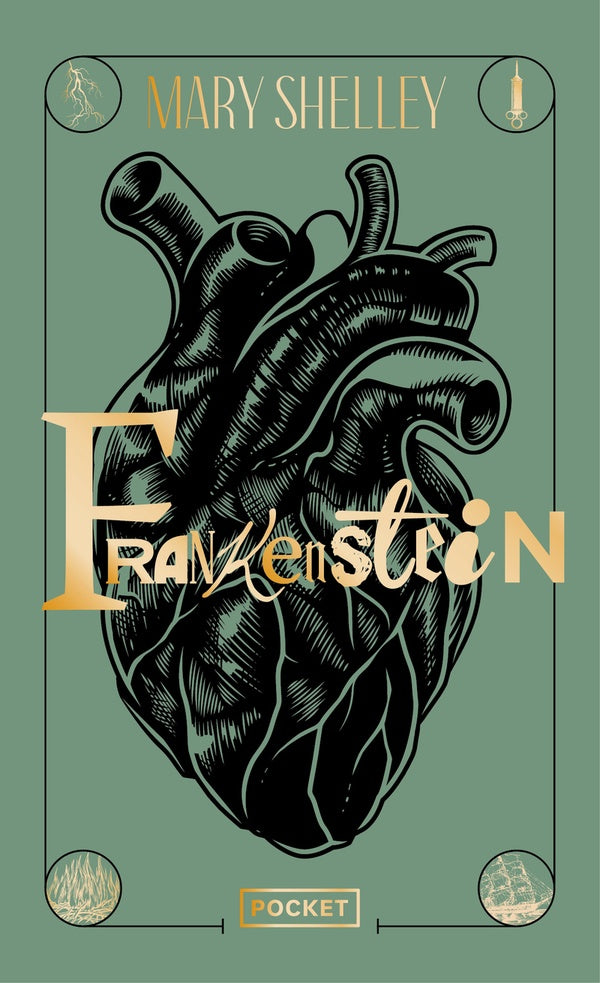 Front cover of Frankenstein (Édition collector ; Traduction conjointe de Georges Cuvelier)