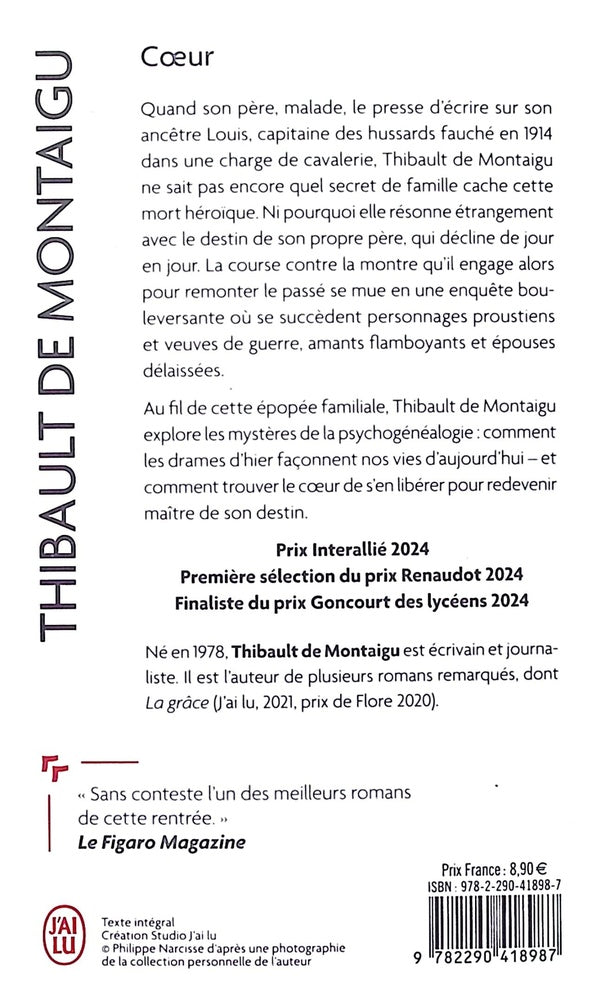 Back cover of Coeur