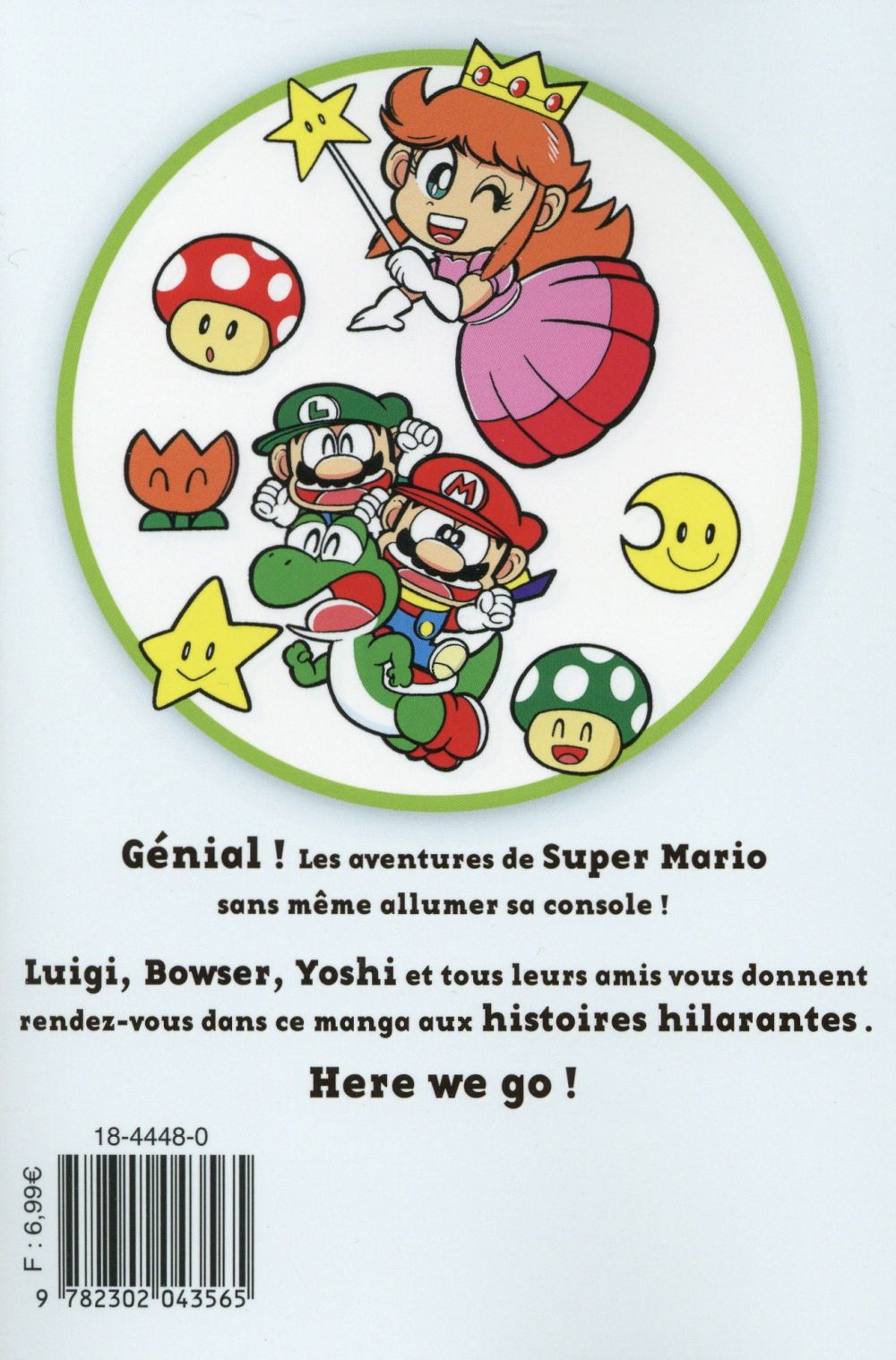 Back cover of Super Mario ; manga adventures Tome 2