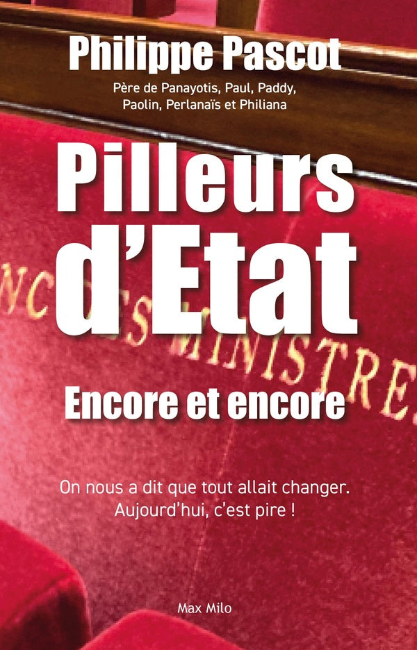 Front cover of Pilleurs d'État... Encore et encore