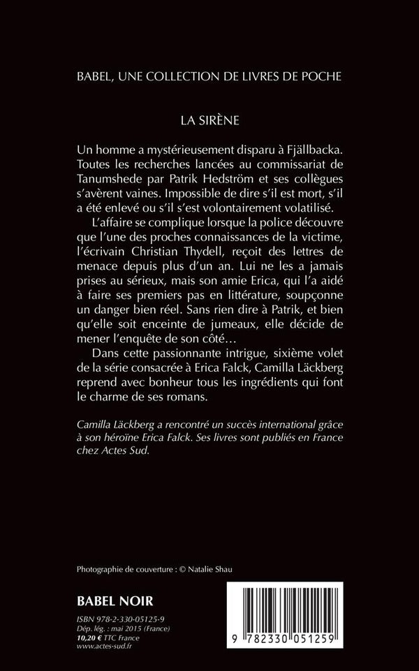 Back cover of La sirène