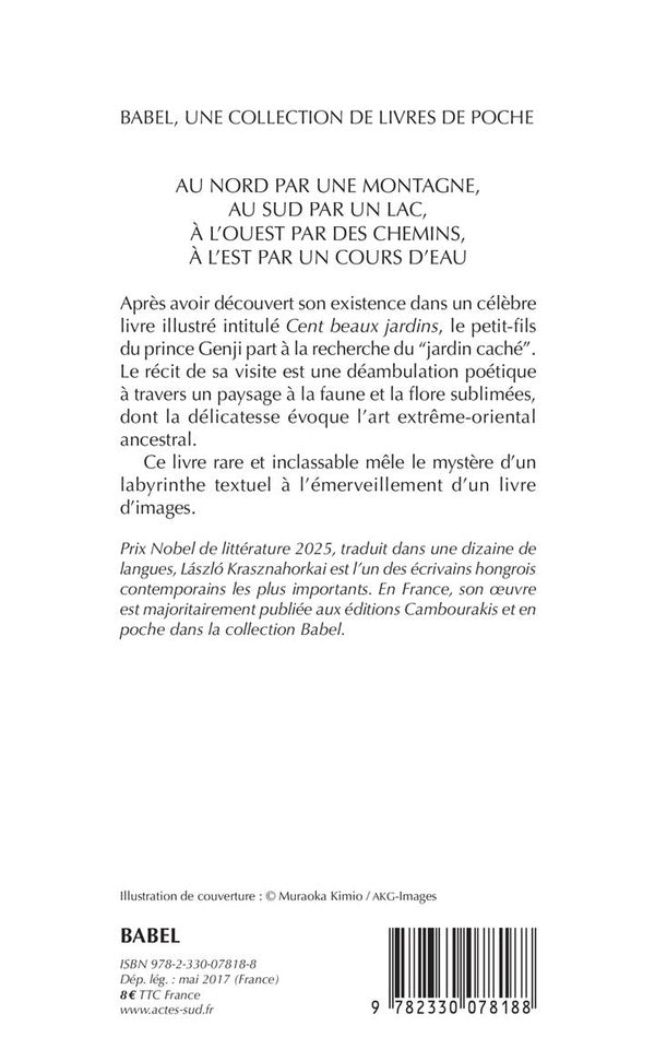 Back cover of Au nord par une montagne, au sud par un lac, à l'ouest par des chemins, à l'est par un cours d'eau