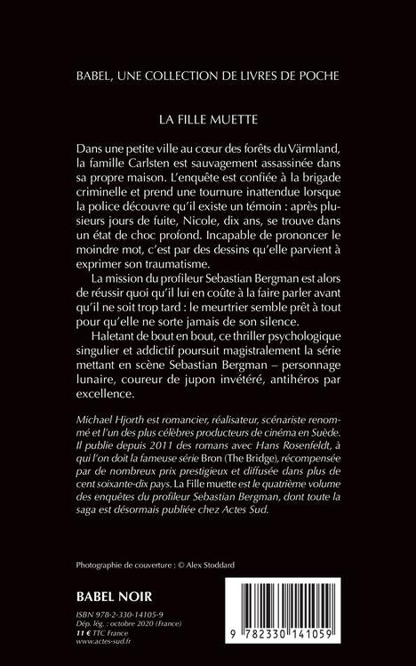 Back cover of La fille muette