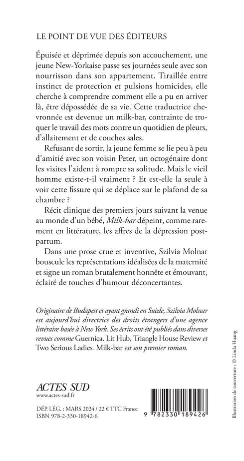 Back cover of Milk-bar