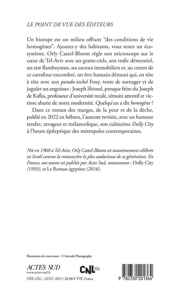 Back cover of Biotope