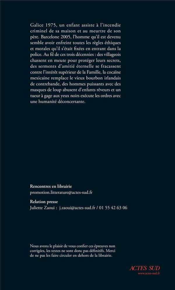 Back cover of Personne sur cette terre