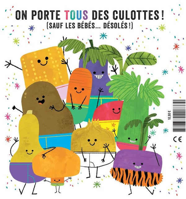 Back cover of Les Légumes en culottes