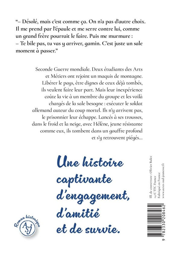 Back cover of Le Gouffre