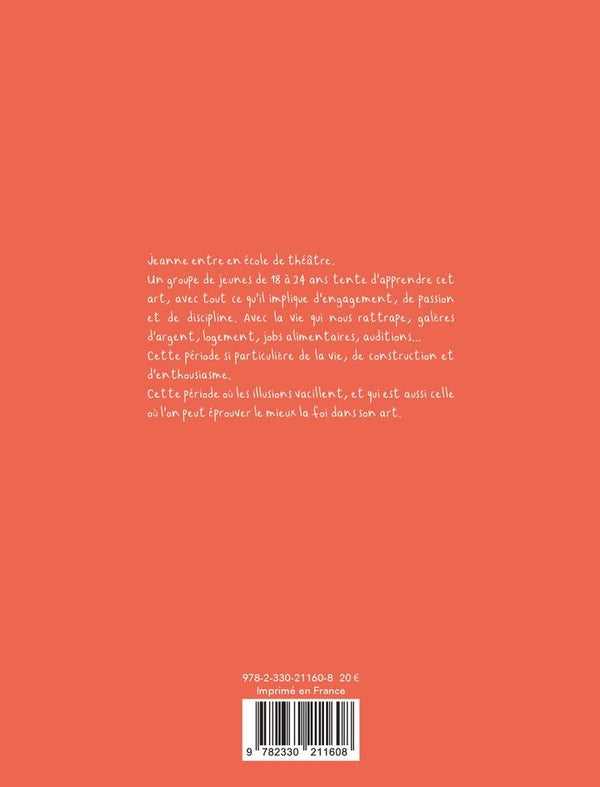 Back cover of Des vies multiples Tome 1 : Carnets d'une jeune actrice