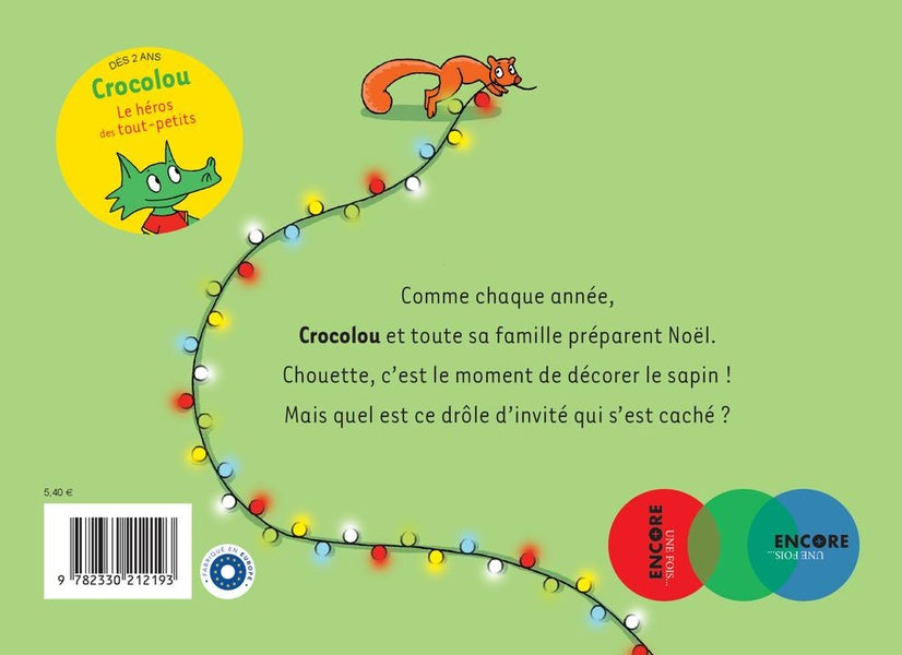 Back cover of Crocolou, Mon beau sapin de Noël !