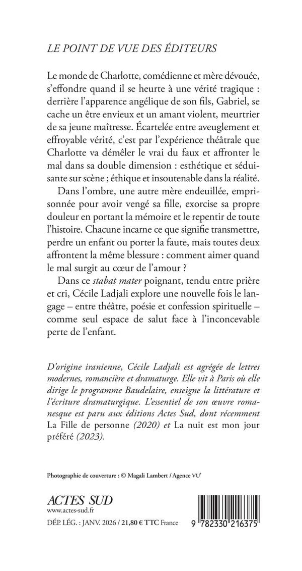 Back cover of Repentir