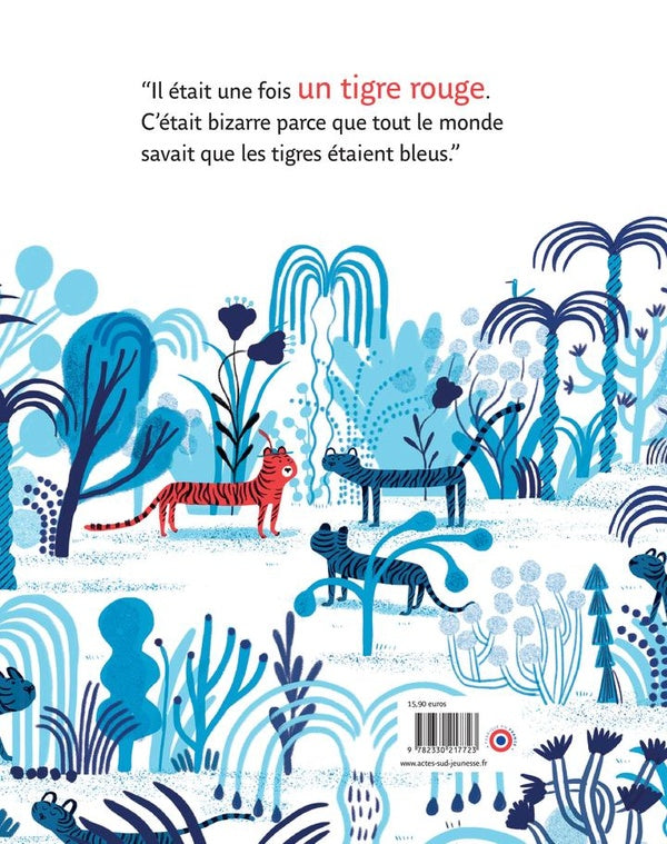 Back cover of Le Tigre rouge