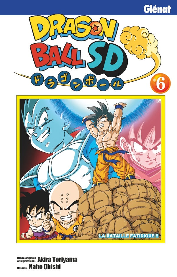 Front cover of Dragon Ball SD Tome 6 : la bataille fatidique !!