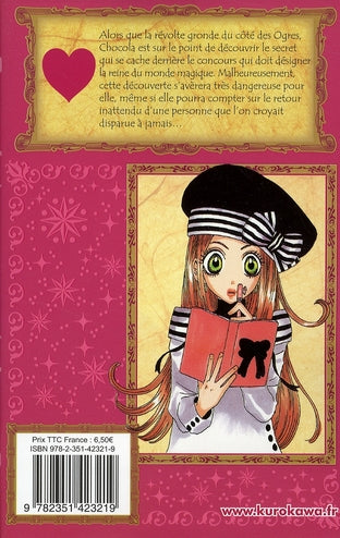 Back cover of Chocola et Vanilla Tome 8