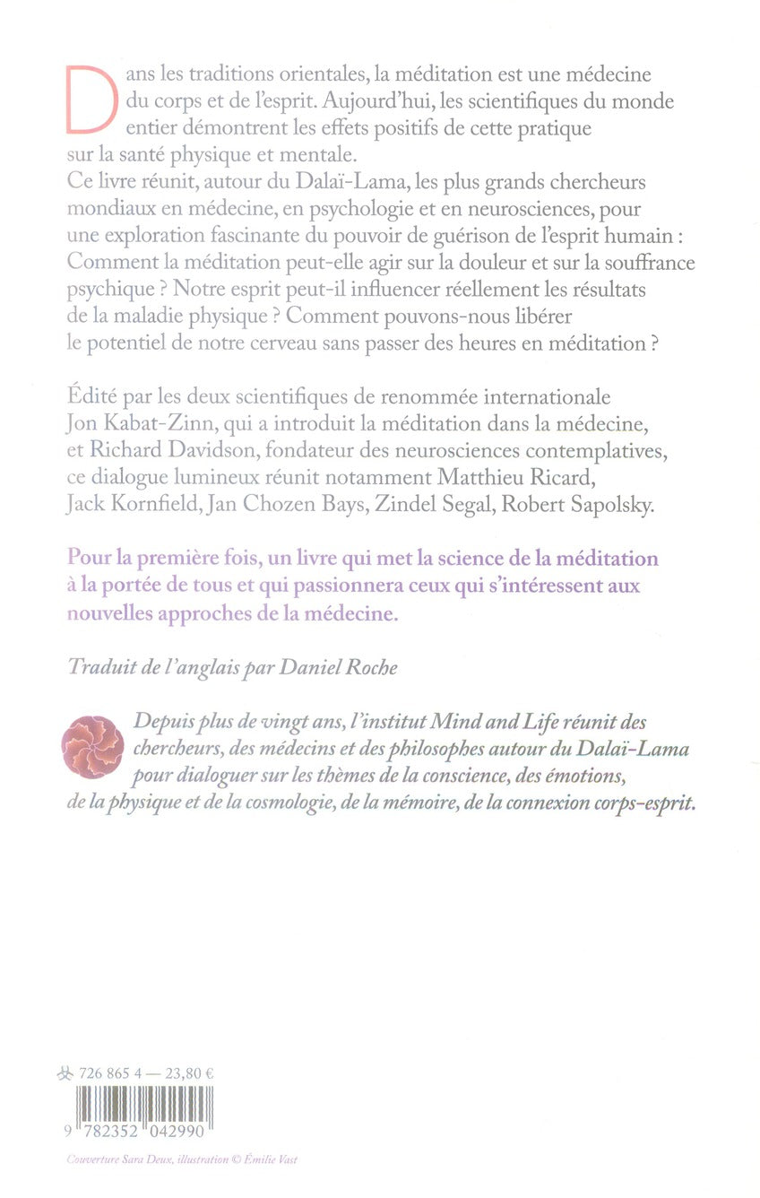 Back cover of L'esprit est son propre médecin