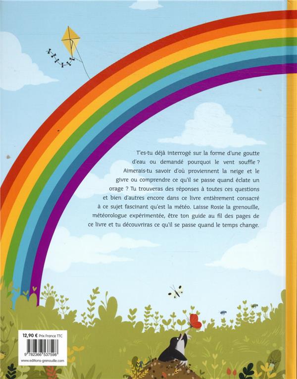 Back cover of Que se passe-t-il quand le temps change ?