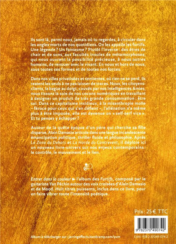 Back cover of Les Furtifs