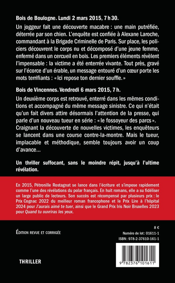Back cover of Ton dernier souffle