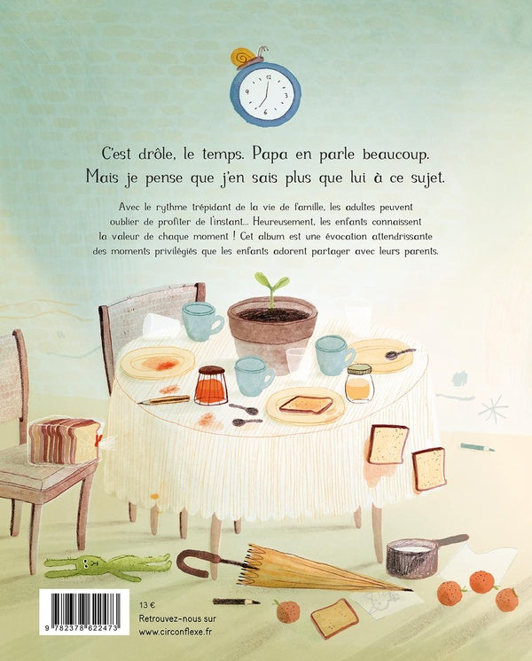 Back cover of Encore cinq minutes...