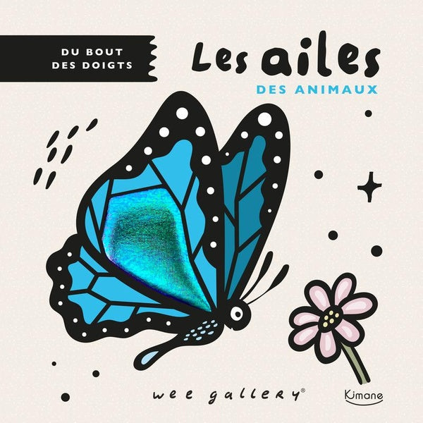Front cover of Du bout des doigts : Les ailes des animaux