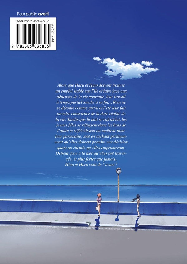 Back cover of Un été vers l'inconnu avec toi Tome 3 (Réservé à un public averti)