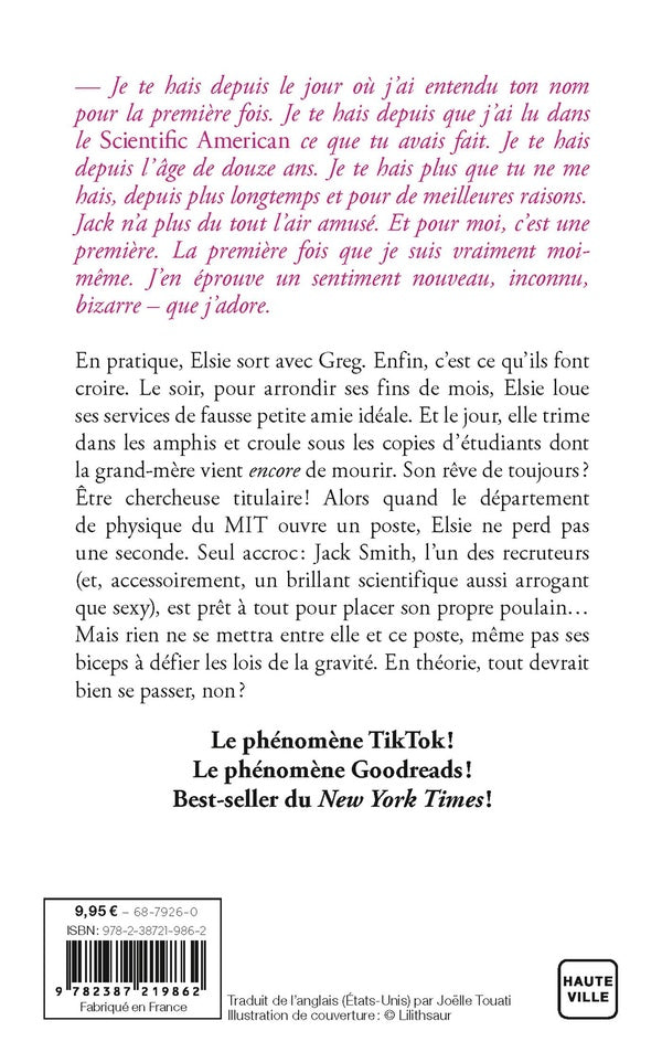 Back cover of Love, Theoretically