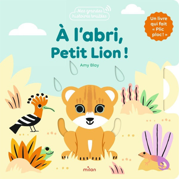 Front cover of À l'abri, Petit Lion !