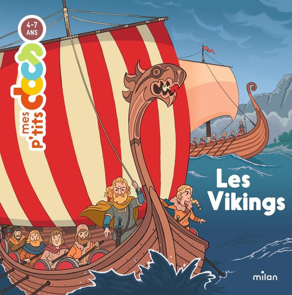 Front cover of Mes p'tits docs : Les Vikings