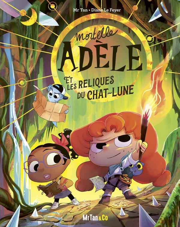 Front cover of Mortelle Adèle : mortelle Adèle et les reliques du Chat-Lune