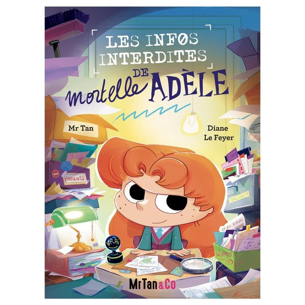 Front cover of Les infos interdites de Mortelle Adèle