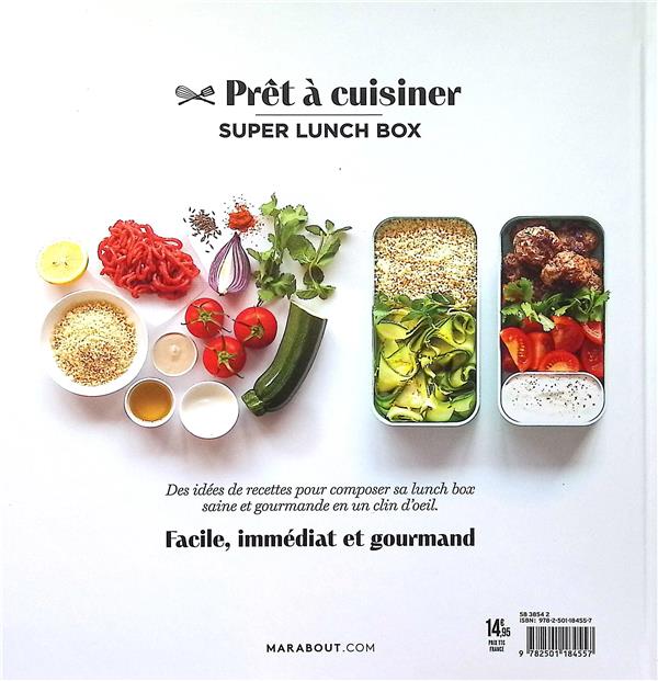 Back cover of Super lunch box