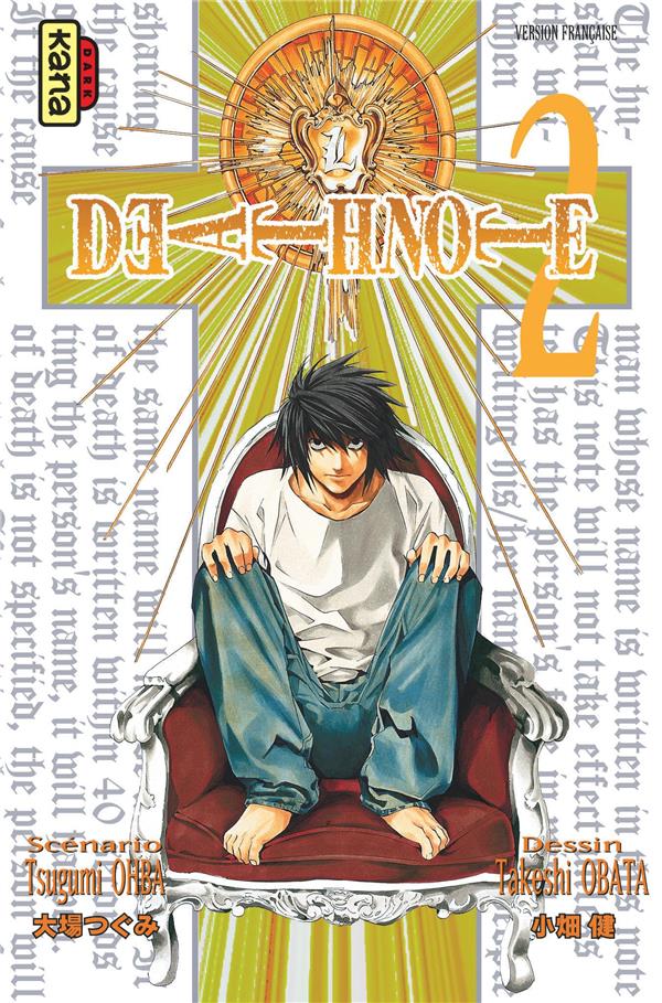 Front cover of Death note Tome 2