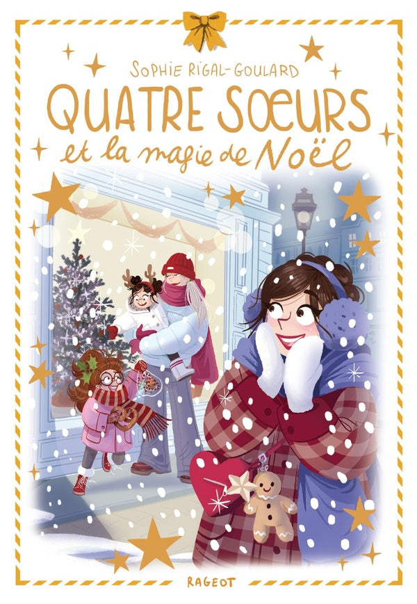 Front cover of Quatre soeurs et la magie de Noël