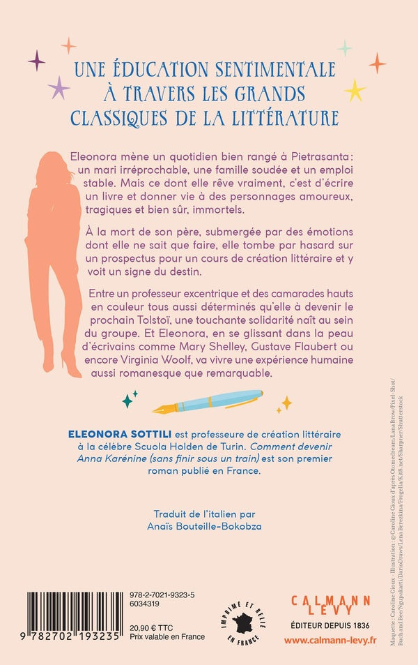 Back cover of Comment devenir Anna Karénine (sans finir sous un train)