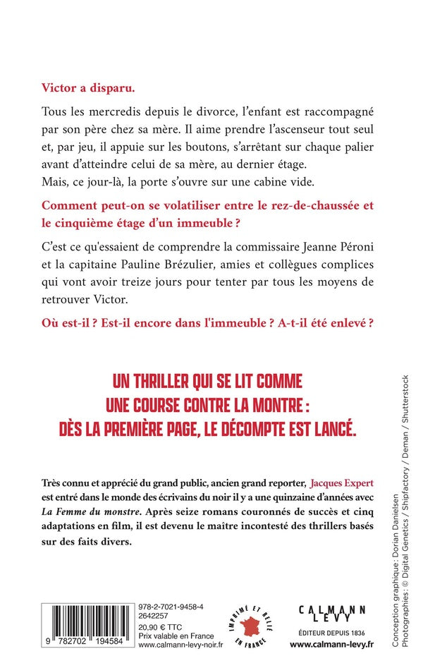 Back cover of L'Ascenseur